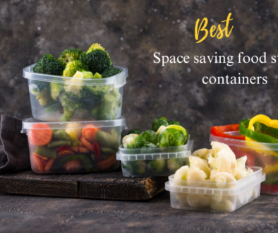 Space saving food storage containers v2